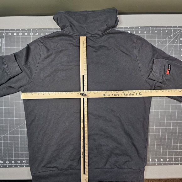 Marine Layer Hoodie Large Gray Full Zip City Camper Streetwear Minimalist Preppy - Picture 13 of 16